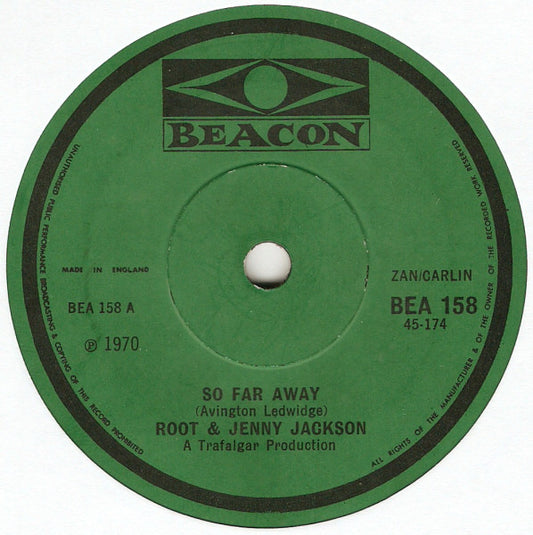 Root Jackson & Jenny Jackson (2) : So Far Away (7", Sol)