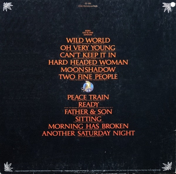 Cat Stevens : Greatest Hits (LP, Comp, Club)
