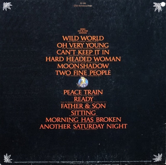 Cat Stevens : Greatest Hits (LP, Comp, Club)