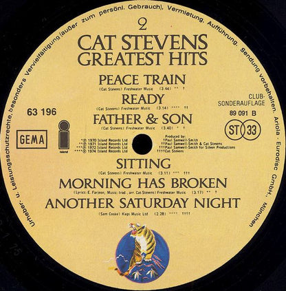 Cat Stevens : Greatest Hits (LP, Comp, Club)