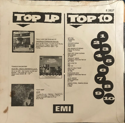The Hollies : I Can't Tell The Bottom From The Top (7", Single)