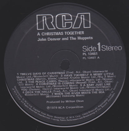 John Denver & The Muppets : A Christmas Together (LP)