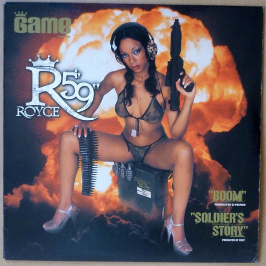 Royce Da 5'9" : Boom / Soldier's Story (12", RE)