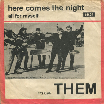 Them (3) : Here Comes The Night (7", Single)