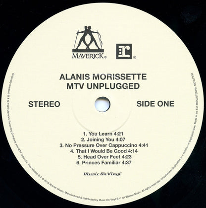 Alanis Morissette : MTV Unplugged (LP, Album, RE, 180)