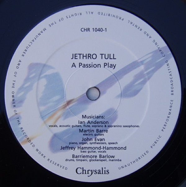 Jethro Tull : A Passion Play (LP, Album, RE)
