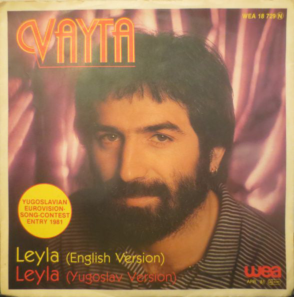 Vayta* : Leyla (7", Single)