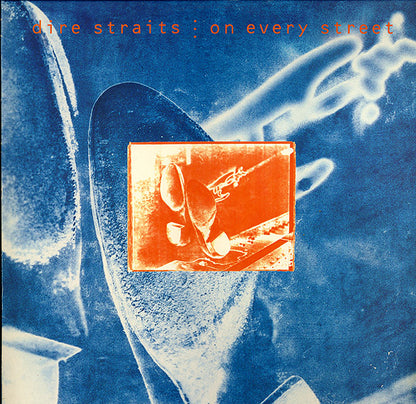 Dire Straits : On Every Street (LP, Album, Red)