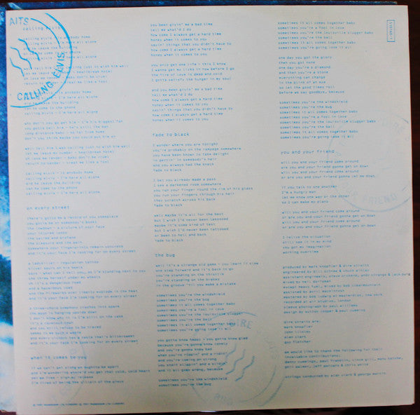 Dire Straits : On Every Street (LP, Album, Red)