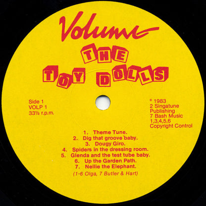 Toy Dolls : Dig That Groove Baby (LP, Album)