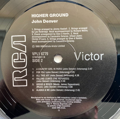 John Denver : Higher Ground (LP, Album)