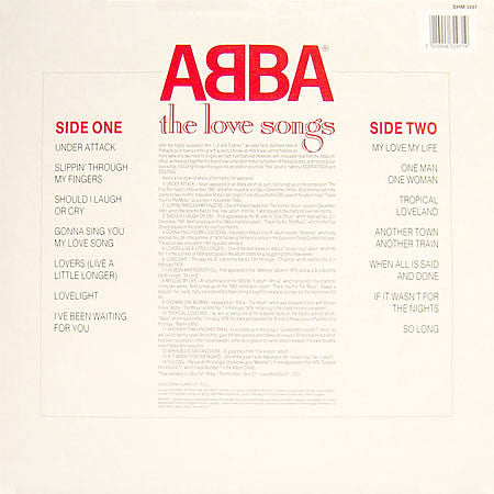 ABBA : The Love Songs (LP, Comp)