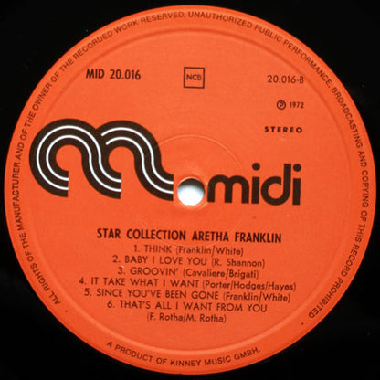Aretha Franklin : Star-Collection (LP, Comp)
