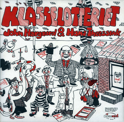 John Nørgaard & Hans Theessink : Klasselotteriet (LP, Album)