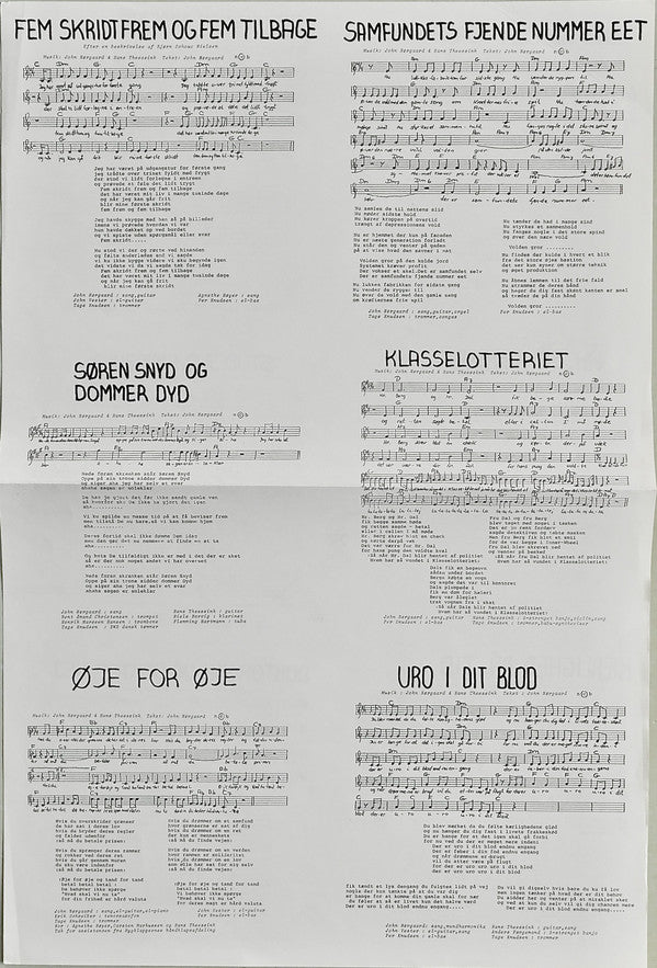 John Nørgaard & Hans Theessink : Klasselotteriet (LP, Album)