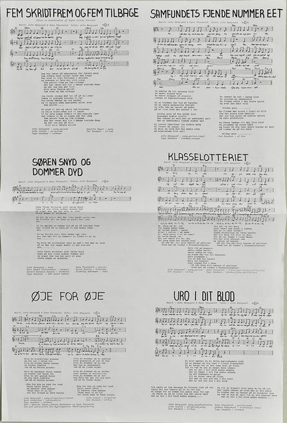 John Nørgaard & Hans Theessink : Klasselotteriet (LP, Album)
