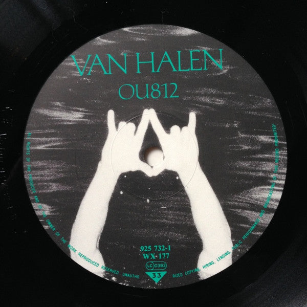 Van Halen : OU812 (LP, Album, RSA)