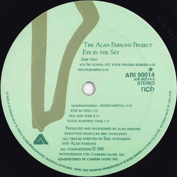 The Alan Parsons Project : Eye In The Sky (LP, Album)
