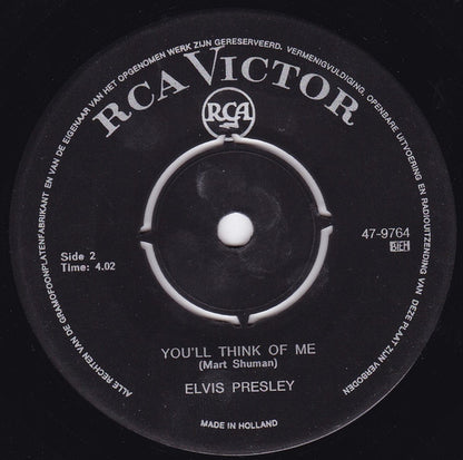 Elvis Presley : Suspicious Minds (7", Single)