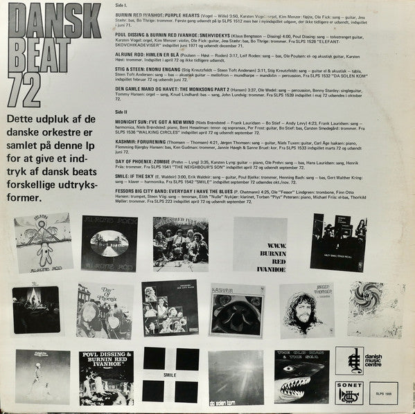 Various : Dansk Beat 72 (LP, Comp)