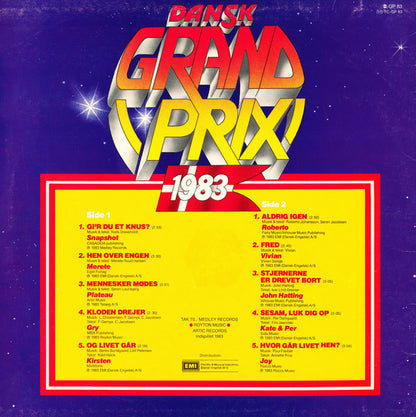 Various : Dansk Grand Prix 1983 (LP, Album)