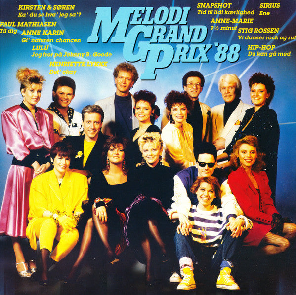 Various : Melodi Grand Prix '88 (LP, Album)