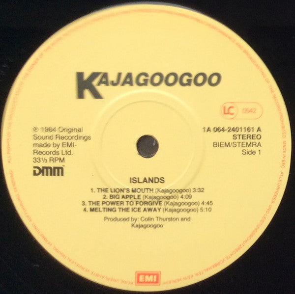 Kajagoogoo : Islands (LP, Album)