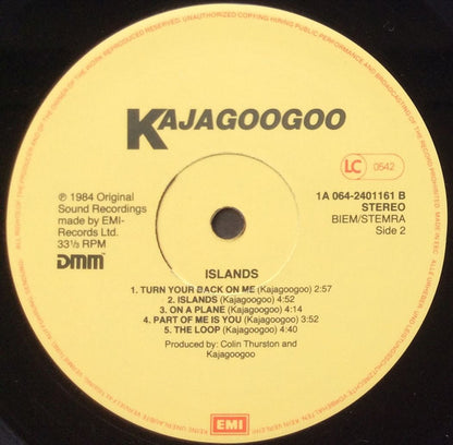 Kajagoogoo : Islands (LP, Album)