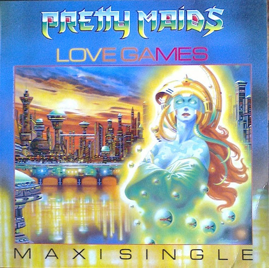Pretty Maids : Love Games (12", Maxi)
