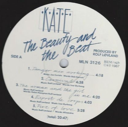 Kate* : The Beauty And The Beat (LP, Album)