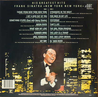 Frank Sinatra : New York New York: His Greatest Hits (LP, Comp)