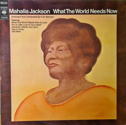 Mahalia Jackson : What The World Needs Now (LP)