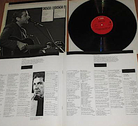 Leonard Cohen : Canciones De "Greatest Hits" Y "Various Positions" (2xLP, Comp, Club, Ltd, Gat)
