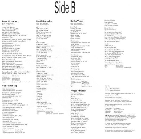 PS12* : Sidst I September (LP, Album)