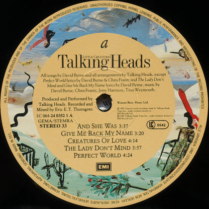 Talking Heads : Little Creatures (LP, Album)