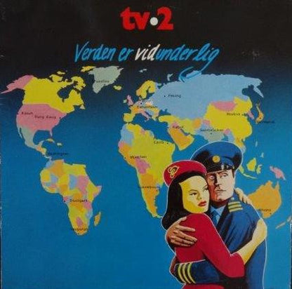 tv•2* : Verden Er Vidunderlig (LP, Album, RE, Red)