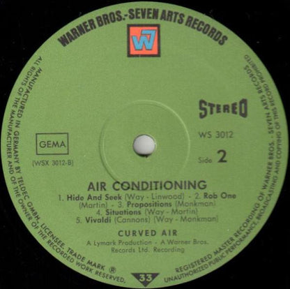 Curved Air : Airconditioning (LP, Album)