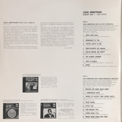 Louis Armstrong : V.S.O.P. Vol. 7/8 (2xLP, Comp, Gat)