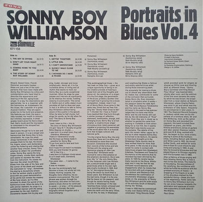 Sonny Boy Williamson (2) : Portraits In Blues Vol. 4 (LP, Album)