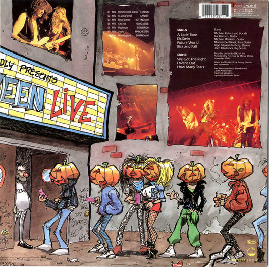 Helloween : Live In The U.K. (LP, Album)