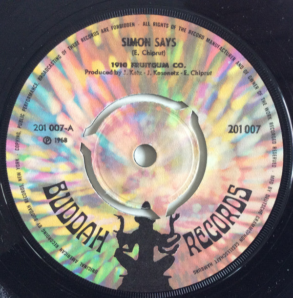 1910 Fruitgum Company : Simon Says (7", Single)