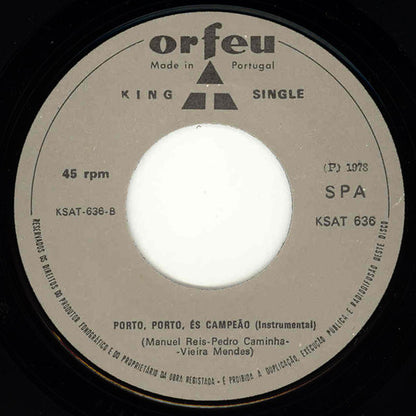 Unknown Artist : Porto Porto És O Campeão! (7", Single)