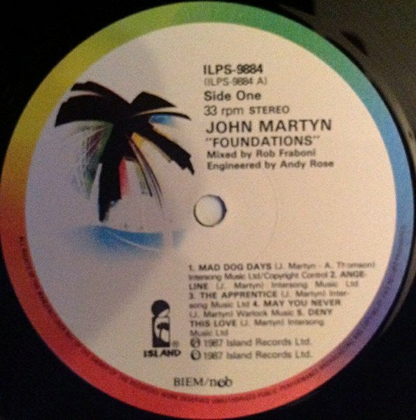 John Martyn : Foundations (LP, Album)
