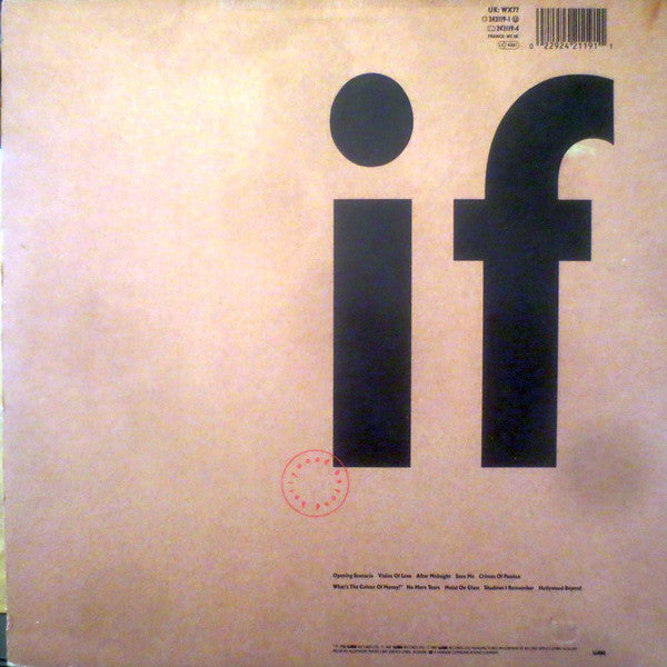 Hollywood Beyond : If (LP, Album)