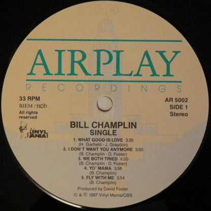 Bill Champlin : Single (LP, Album)