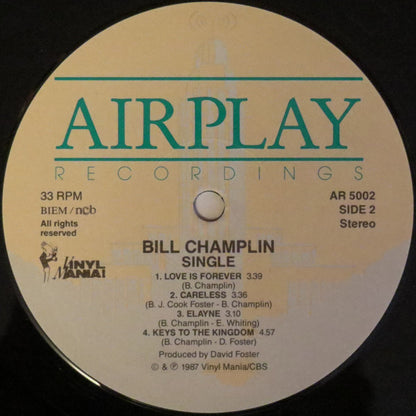 Bill Champlin : Single (LP, Album)
