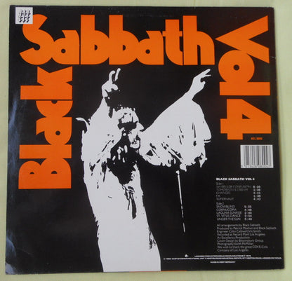 Black Sabbath : Black Sabbath Vol 4 (LP, Album, RE)
