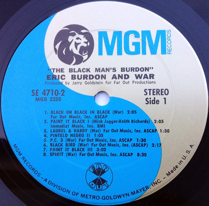 Eric Burdon And War* : The Black-Man's Burdon (2xLP, Album, Gat)