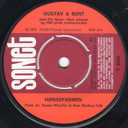 Gustav* & Bent* : Hønsefarmen (7")