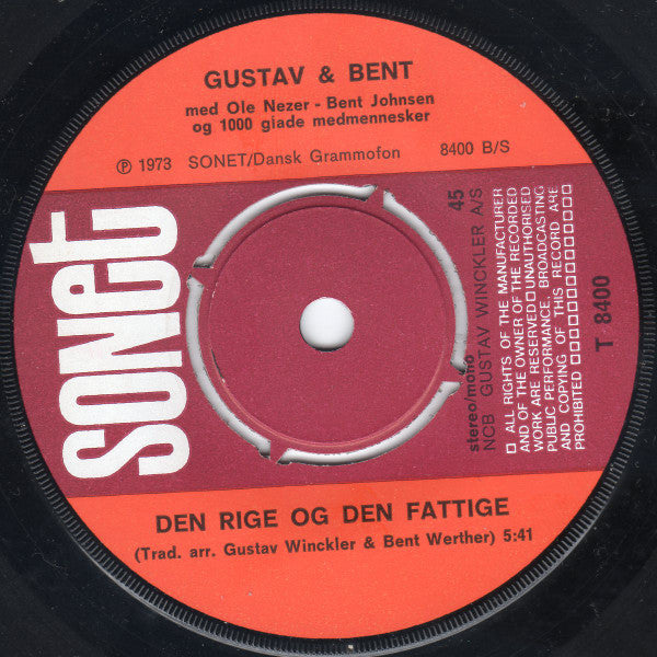 Gustav* & Bent* : Hønsefarmen (7")